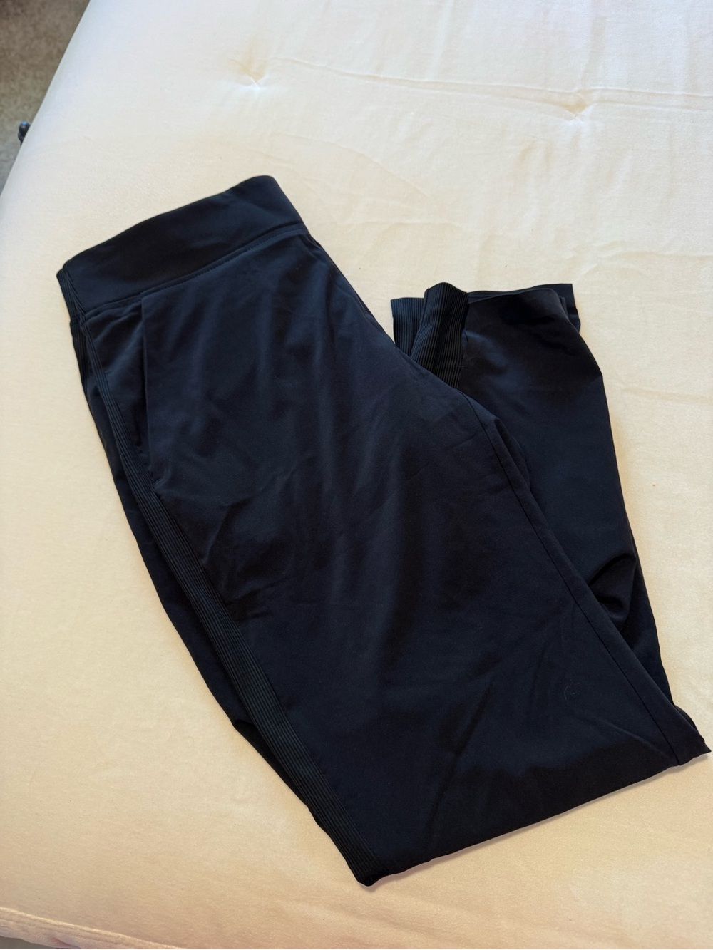 Athleta Black High-Waist Joggers